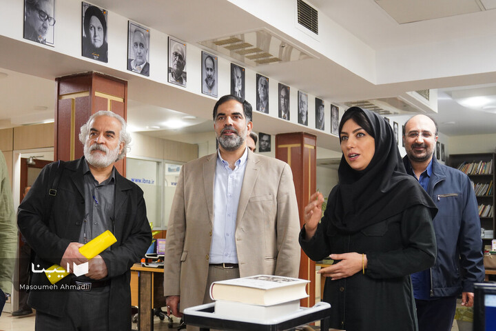 بازدید مسعود معینی‌پور از ایبنا