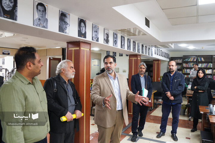 بازدید مسعود معینی‌پور از ایبنا