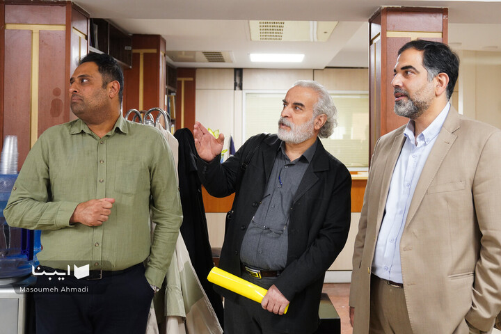 بازدید مسعود معینی‌پور از ایبنا