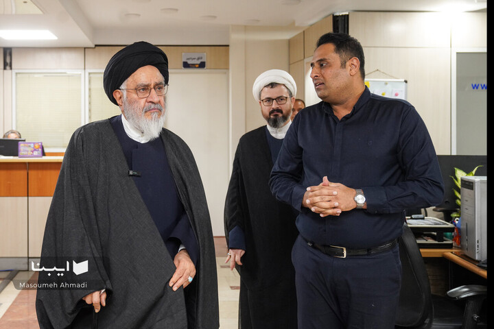 بازدید رئیس گروه مطالعات اسلامی فرهنگستان علوم از ایبنا