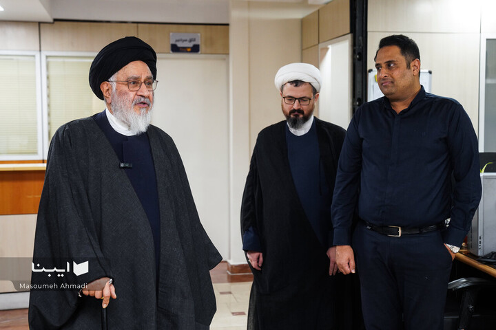 بازدید رئیس گروه مطالعات اسلامی فرهنگستان علوم از ایبنا