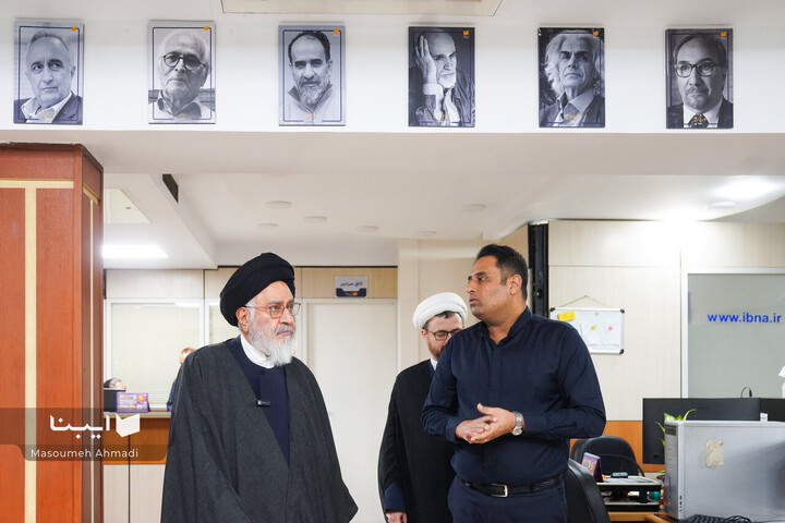 بازدید رئیس گروه مطالعات اسلامی فرهنگستان علوم از ایبنا