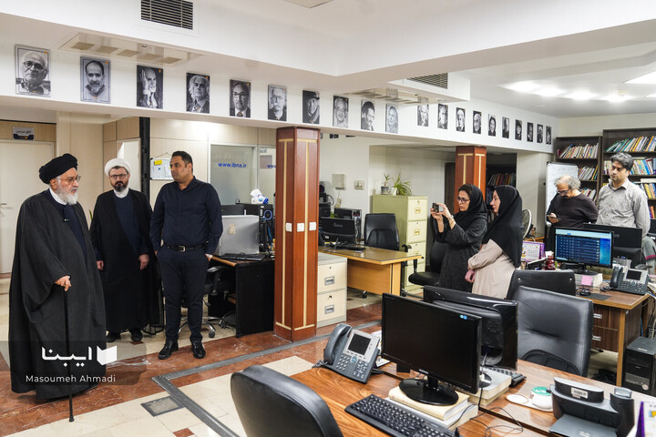 بازدید رئیس گروه مطالعات اسلامی فرهنگستان علوم از ایبنا