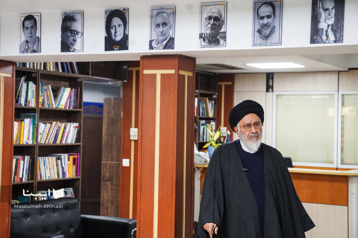 بازدید رئیس گروه مطالعات اسلامی فرهنگستان علوم از ایبنا