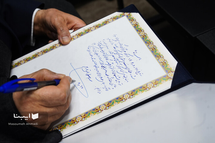 بازدید رئیس گروه مطالعات اسلامی فرهنگستان علوم از ایبنا