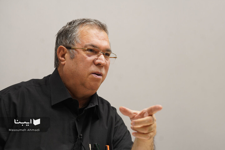 حضور علی دهباشی در خبرگزاری ایبنا