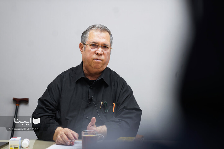 حضور علی دهباشی در خبرگزاری ایبنا