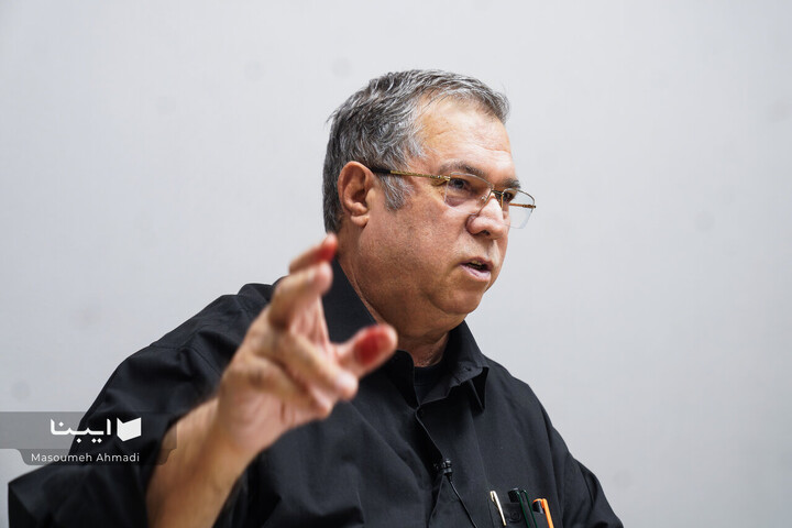 حضور علی دهباشی در خبرگزاری ایبنا