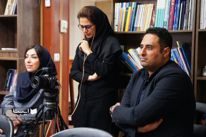 حضور علی دهباشی در خبرگزاری ایبنا