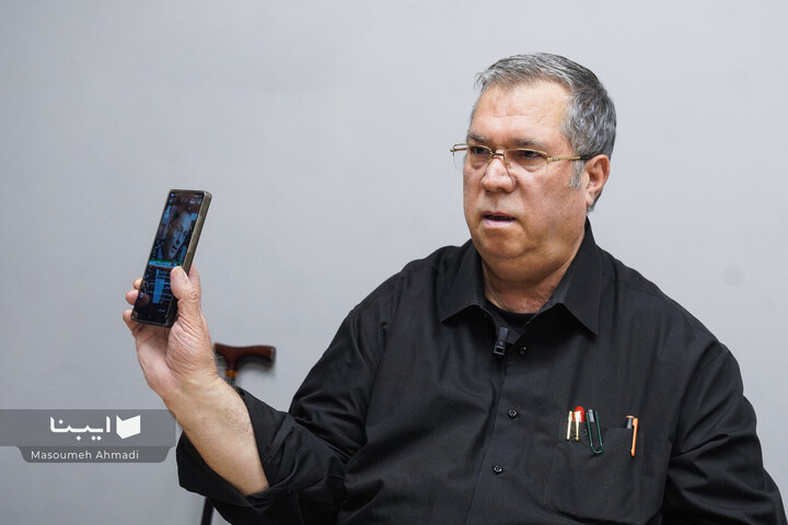 حضور علی دهباشی در خبرگزاری ایبنا