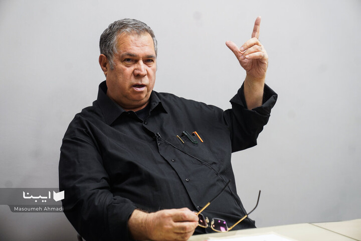 حضور علی دهباشی در خبرگزاری ایبنا