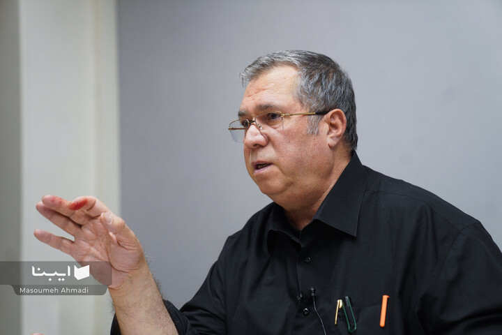 حضور علی دهباشی در خبرگزاری ایبنا