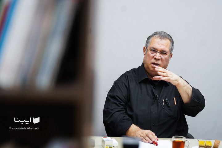 حضور علی دهباشی در خبرگزاری ایبنا