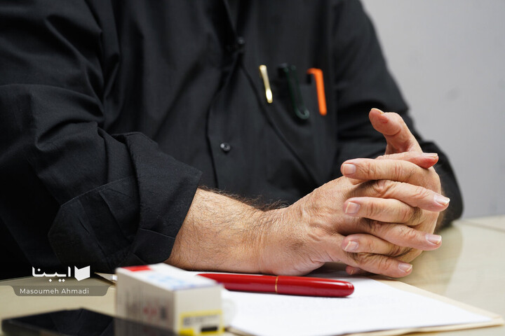 حضور علی دهباشی در خبرگزاری ایبنا