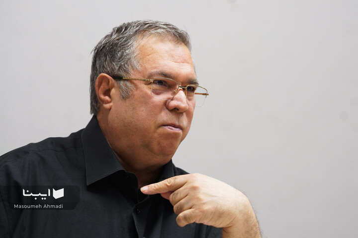 حضور علی دهباشی در خبرگزاری ایبنا