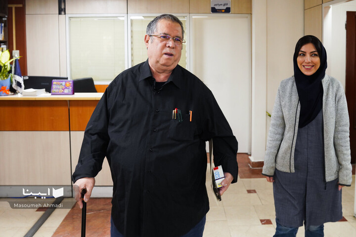 حضور علی دهباشی در خبرگزاری ایبنا