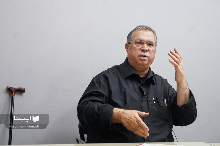 حضور علی دهباشی در خبرگزاری ایبنا