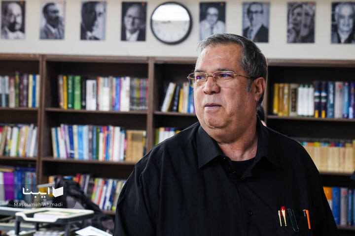 حضور علی دهباشی در خبرگزاری ایبنا