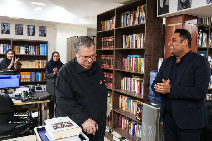 حضور علی دهباشی در خبرگزاری ایبنا