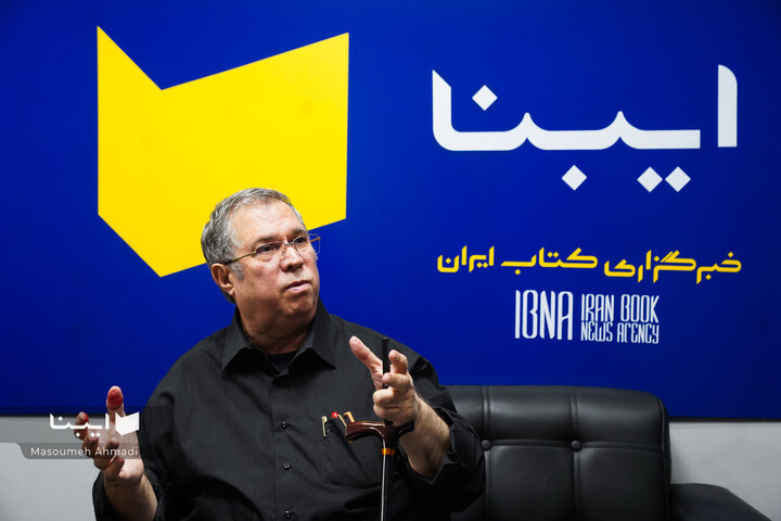 حضور علی دهباشی در خبرگزاری ایبنا