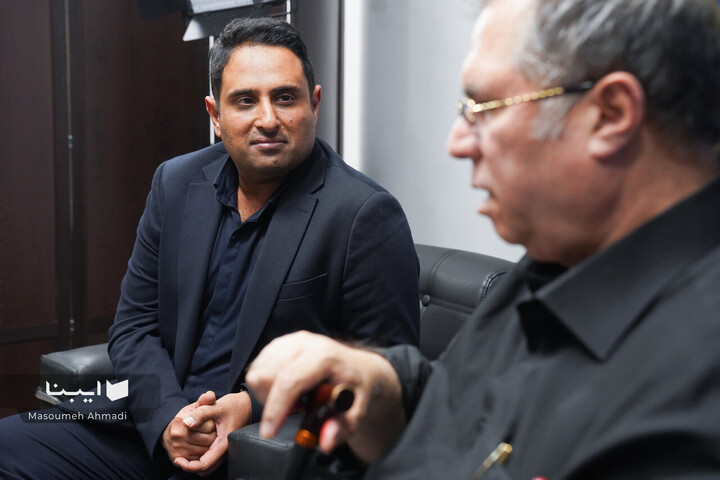 حضور علی دهباشی در خبرگزاری ایبنا