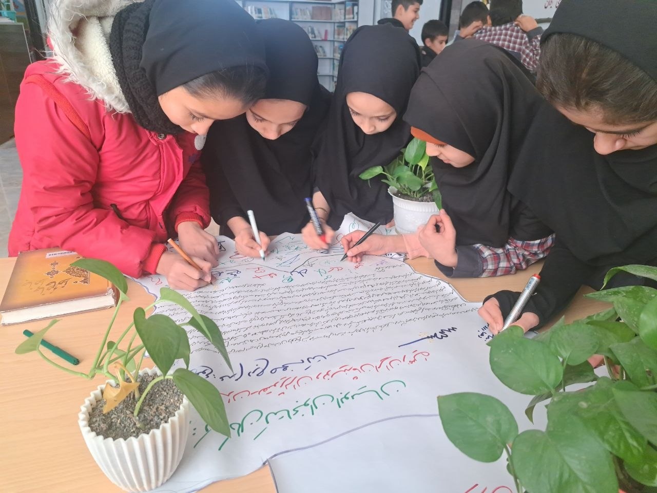 نامه کودکان کتابخانه ابویسان به ناشران