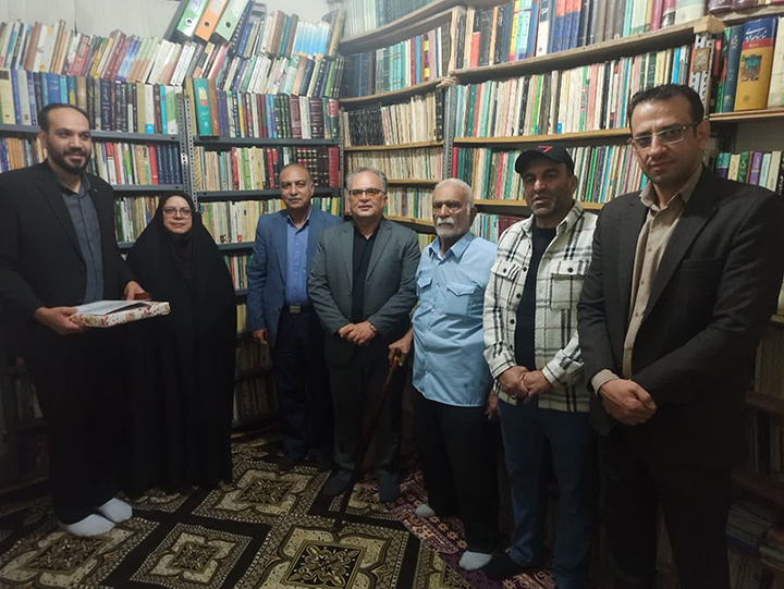 قدردانی از «محمد تقی دارایی» از چهره‌های ماندگار ترویج کتاب سمنان