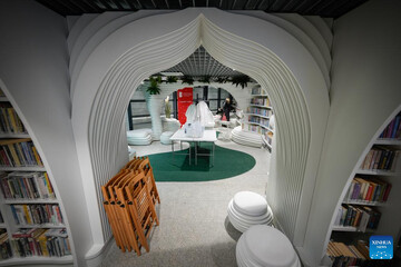 کتابخانه زیرزمینی در قلب متروی ورشو افتتاح شد