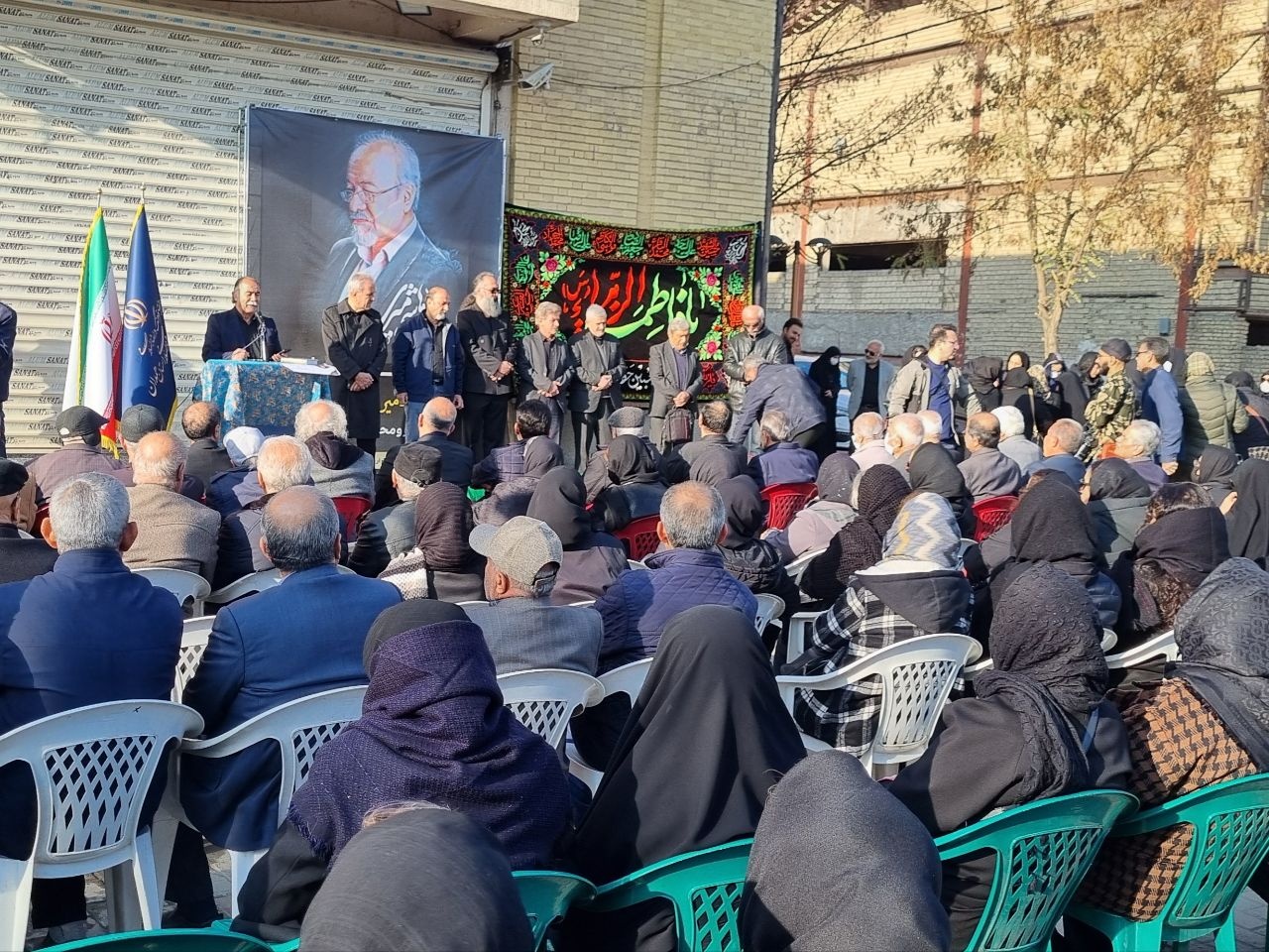 پیکر میرهاشم میری  در همدان تشییع شد