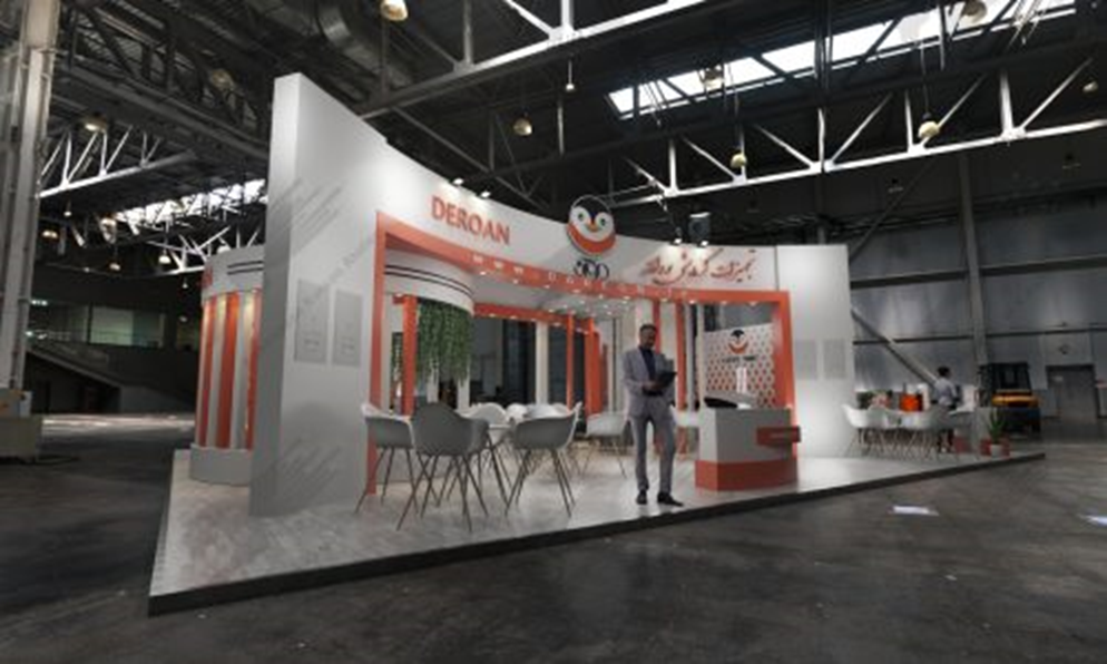 غرفه نمایشگاهی به‌مثابه یک متن بصری؛ روایت هویت برند در فضایی سه‌بعدی