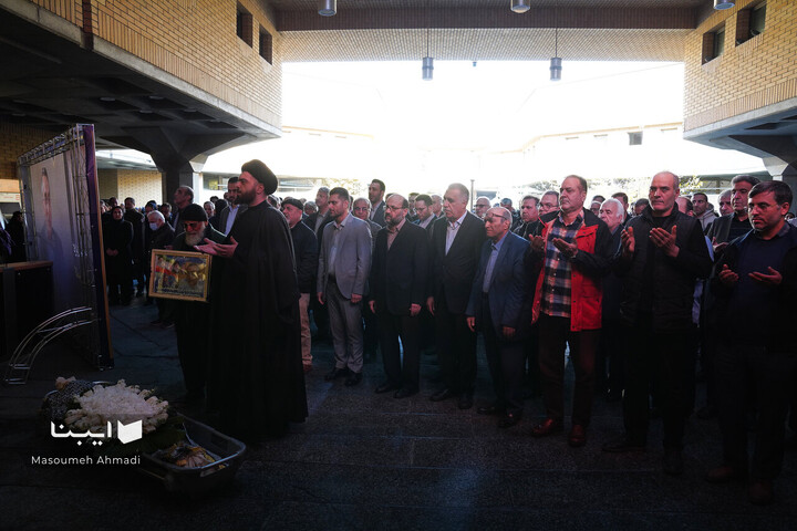 مراسم تشییع پیکر کامران فانی