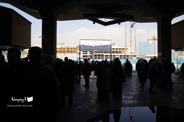 مراسم تشییع پیکر کامران فانی