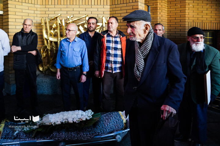 مراسم تشییع پیکر کامران فانی