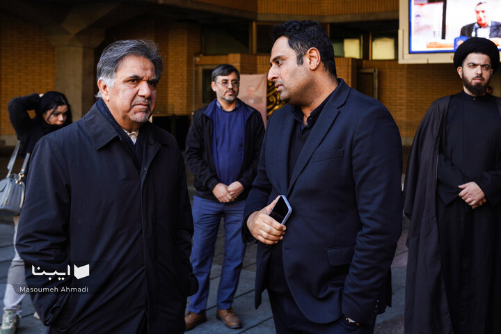 مراسم تشییع پیکر کامران فانی