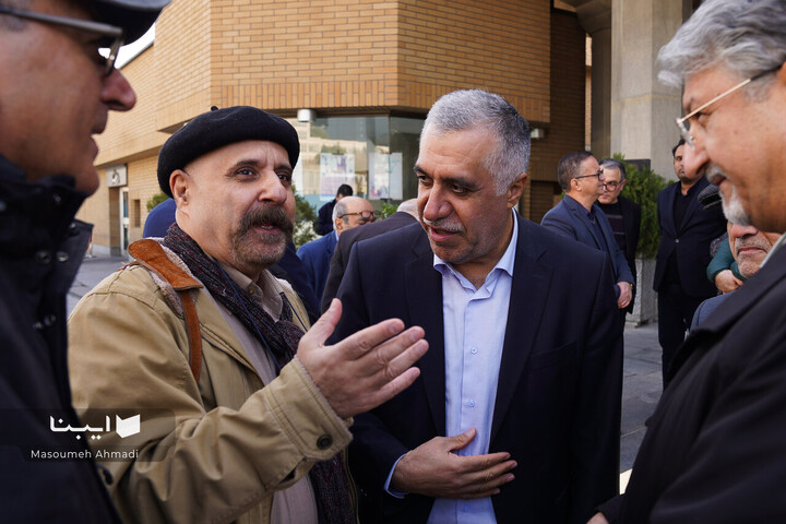 مراسم تشییع پیکر کامران فانی