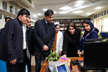 بازدید نمایندگان وزارت فرهنگ تاجیکستان از ایبنا