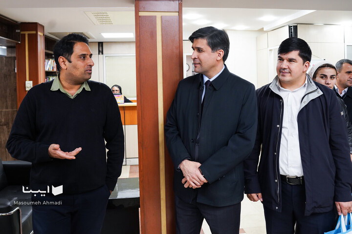 بازدید نمایندگان وزارت فرهنگ تاجیکستان از خبرگزاری کتاب