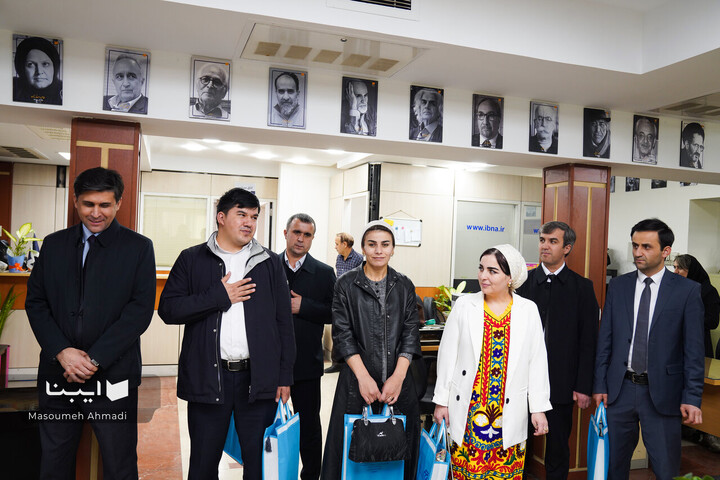 بازدید نمایندگان وزارت فرهنگ تاجیکستان از خبرگزاری کتاب