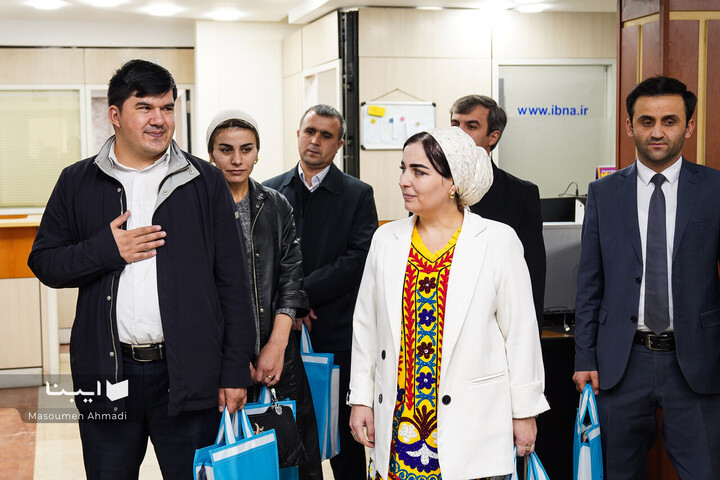 بازدید نمایندگان وزارت فرهنگ تاجیکستان از خبرگزاری کتاب