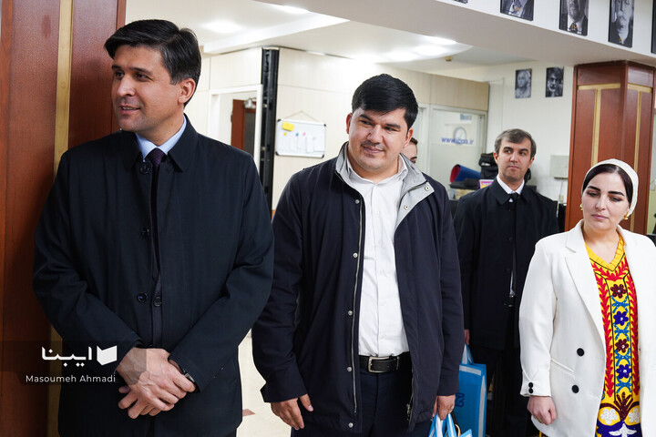 بازدید نمایندگان وزارت فرهنگ تاجیکستان از خبرگزاری کتاب