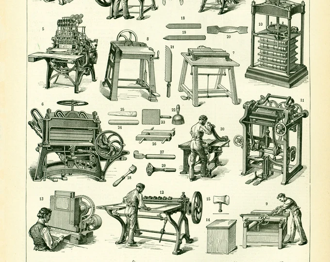 صحافی ماشینی و جلد براق؛ پایه‌های مدرن نشر کتاب