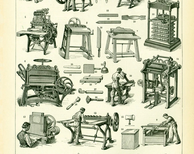 صحافی ماشینی و جلد براق؛ پایه‌های مدرن نشر کتاب