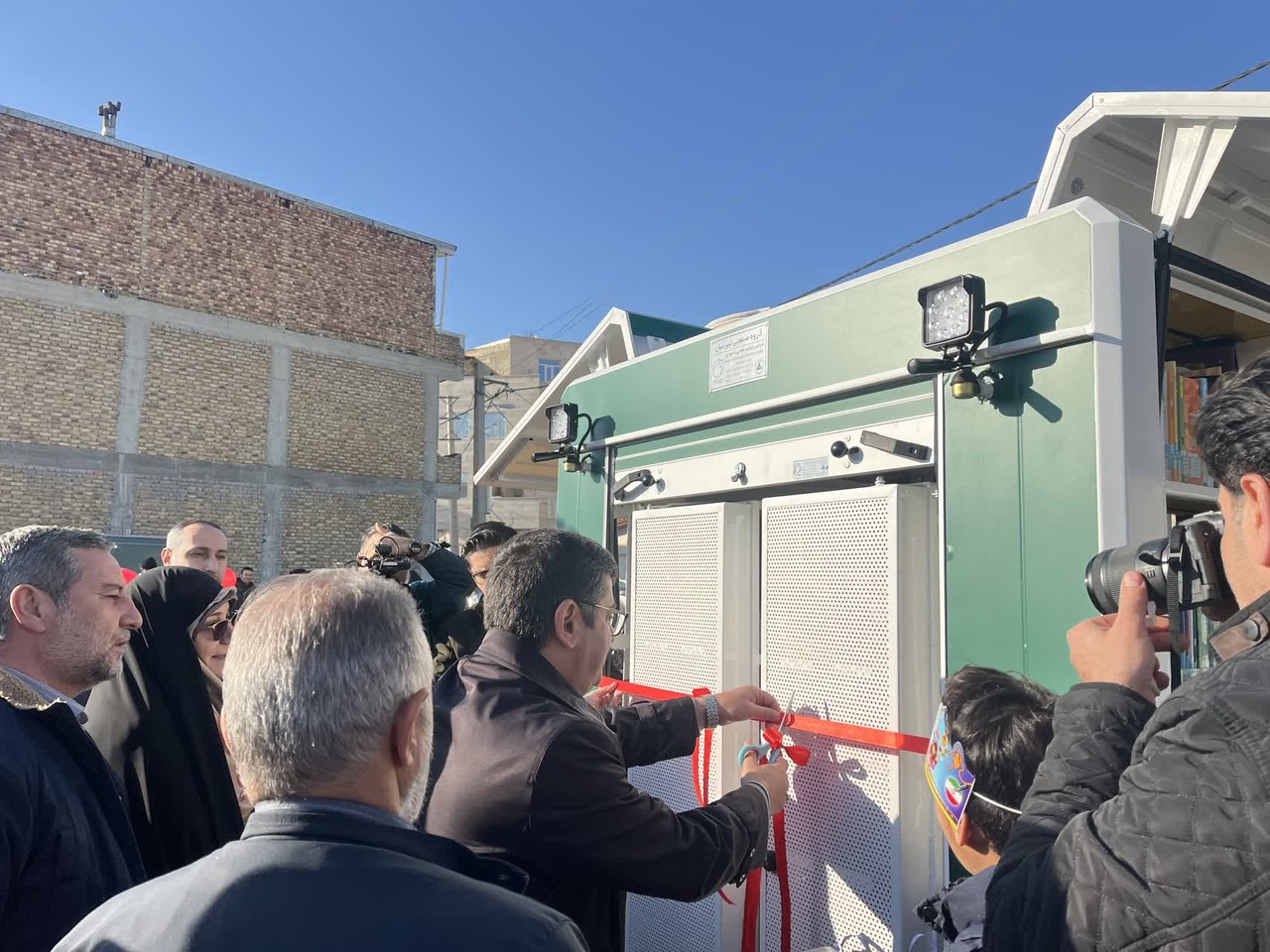 دومین کتابخانه سیار آذربایجان غربی افتتاح شد