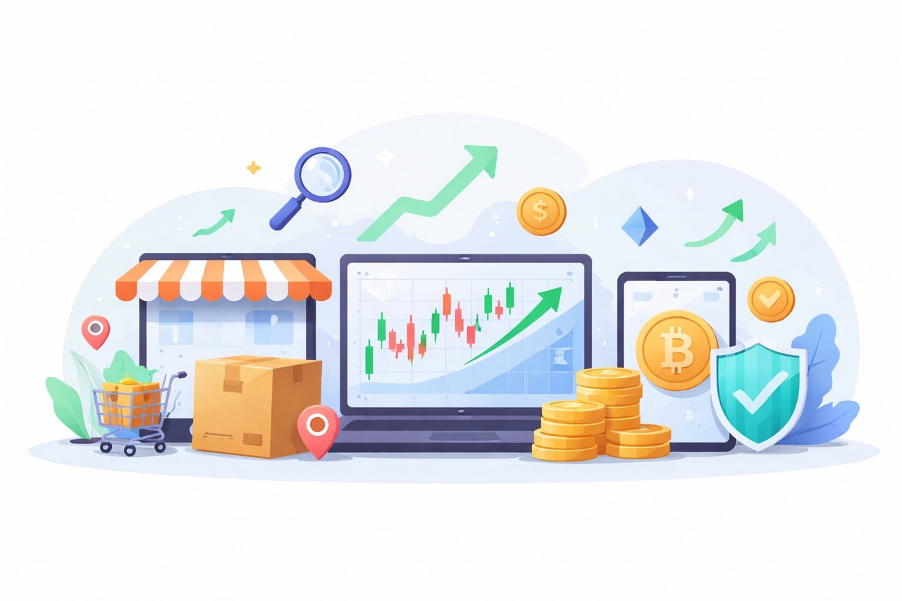 چطور بدون سرمایه زیاد وارد دراپ شیپینگ، فارکس و ارز دیجیتال شویم؟