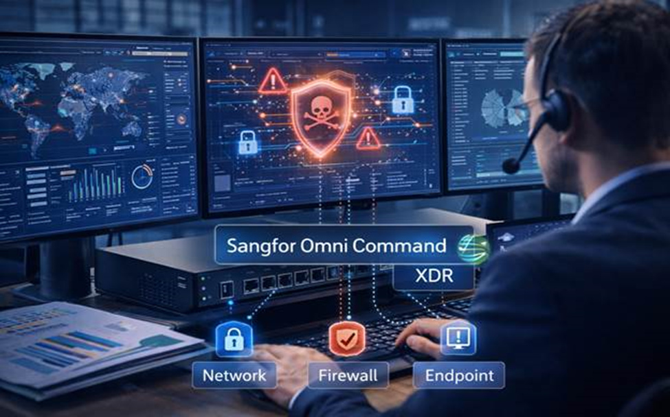 نمایندگی رسمی Sangfor در ایران؛ ارائه راهکارهای یکپارچه امنیت شبکه با ایمنآزما افزار