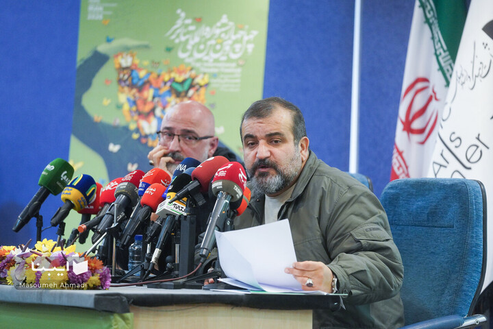 نشست خبری چهل و چهارمین جشنواره بین‌المللی تئاتر فجر