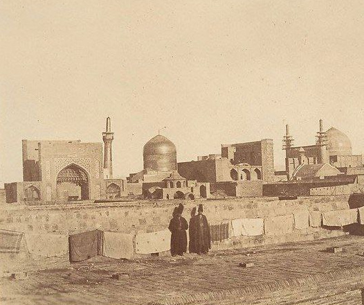 حرم امام رضا(ع) در ۱۶۶ سال پیش