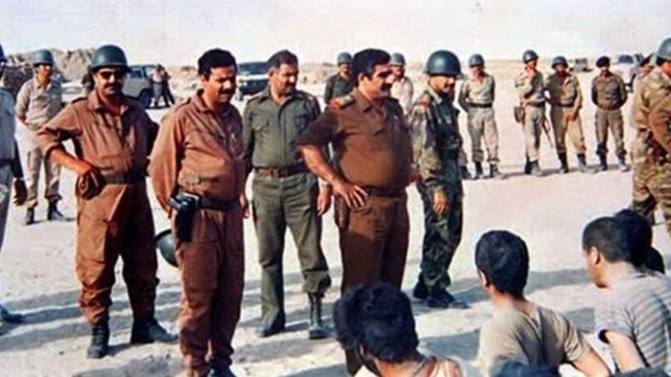 نارنجک در دست در چند قدمی صدام!