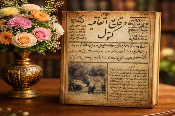 «وقایع اتفاقیه کتول»؛ احیای تاریخ ناگفته و فراموش‌شده یک منطقه