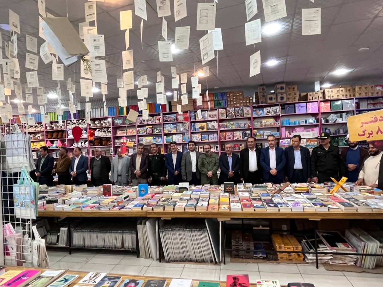 نمایشگاه کتاب گچساران گشایش یافت